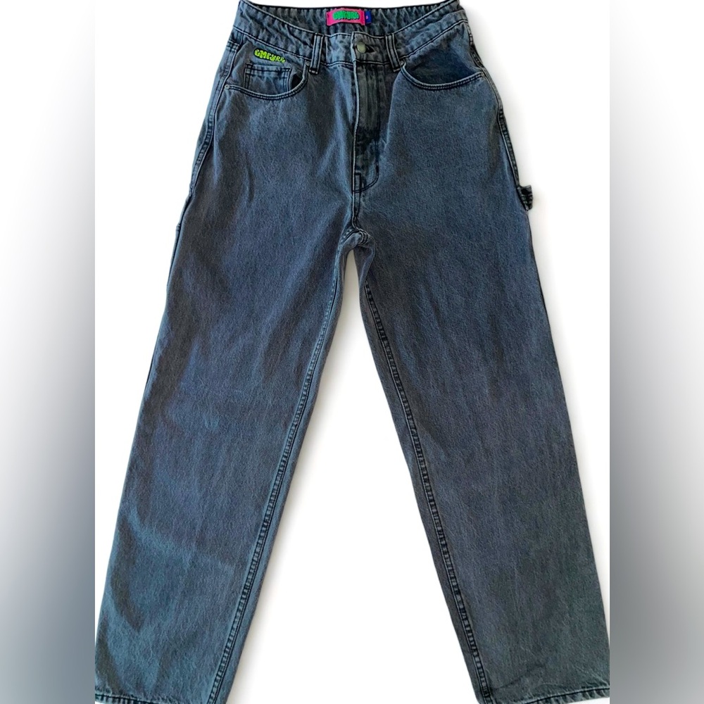 Empyre Tori 90s Black Wash Carpenter Skate Jeans